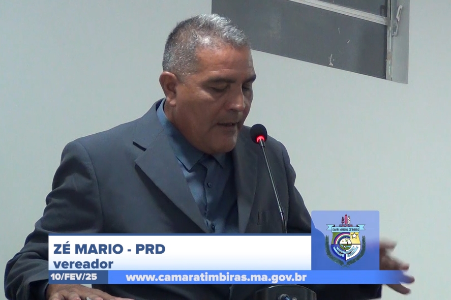 10/02: Vereador Zé Mário cobra solução para falta de energia na zona rural de Timbiras