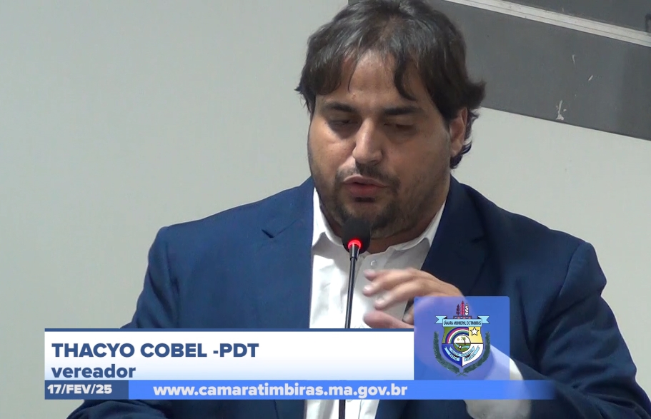 17/02: Vereador Thacyo Cobel destaca avanços no esporte e infraestrutura durante sessão da câmara